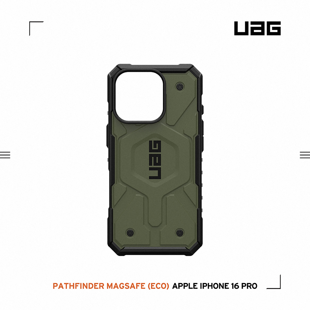 綠-UAG 磁吸經典款-iPhone 16 Pro (6.3")