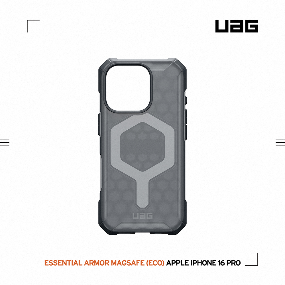 透黑-UAG 磁吸輕量款-iPhone 16 Pro (6.3")