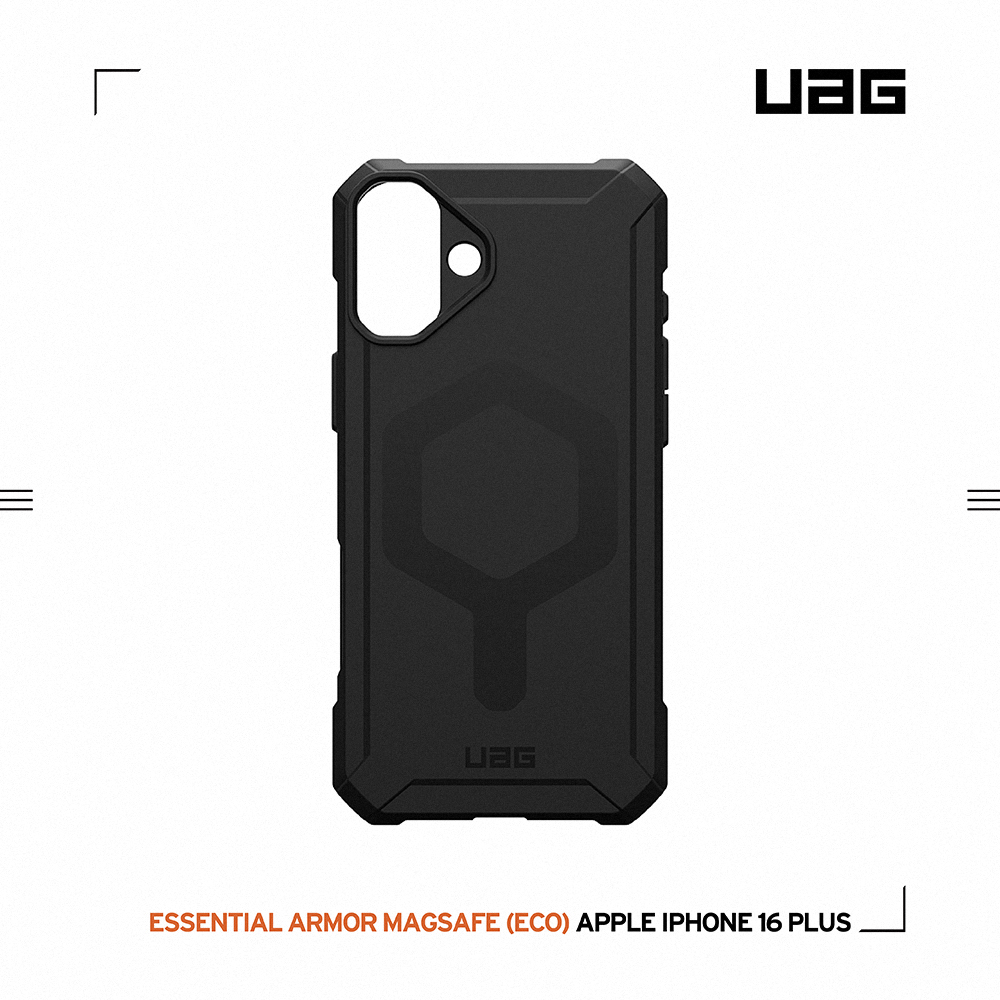 黑-UAG 磁吸輕量款-iPhone 16 Plus (6.7")