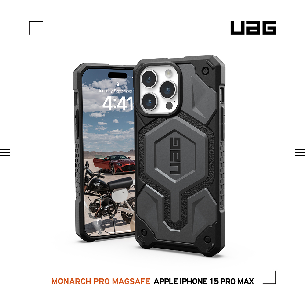 灰-UAG (磁吸)頂級款-i15 ProMax (6.7)