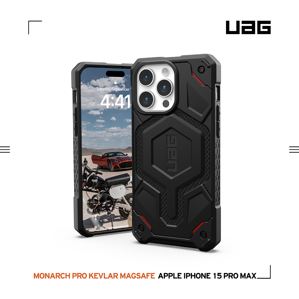 軍用黑-UAG (磁吸)頂級(特仕)款-i15 ProMax (6.7)