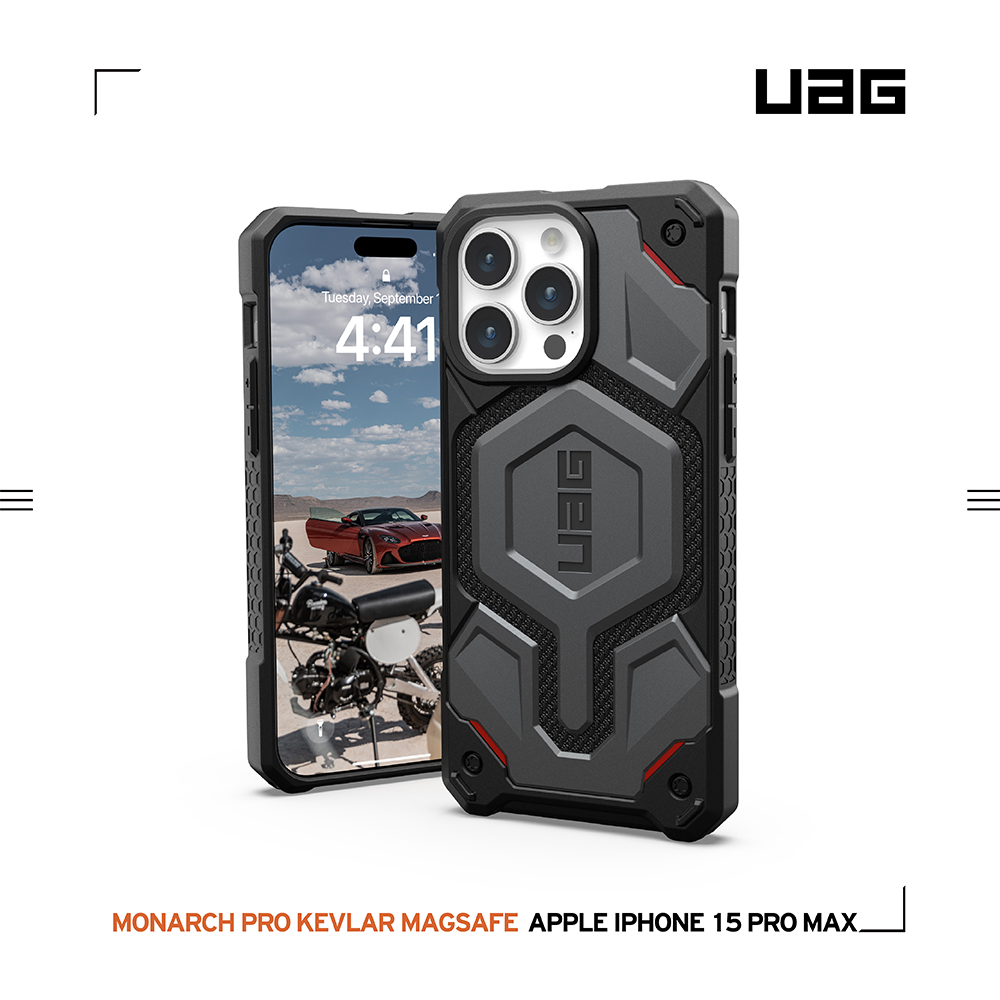 軍用灰-UAG (磁吸)頂級(特仕)款-i15 ProMax (6.7)