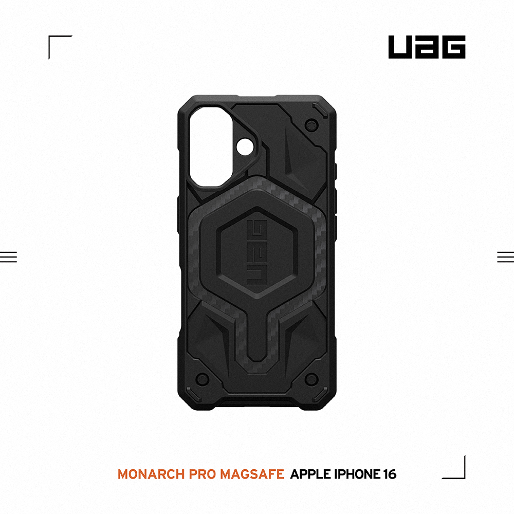 碳黑-UAG 磁吸頂級版款-iPhone 16 (6.1")