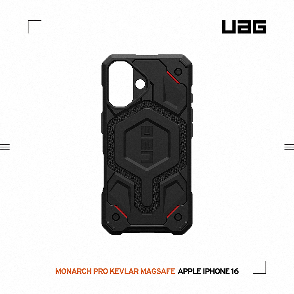 軍用黑-UAG 磁吸頂級(特仕)版-iPhone 16 (6.1")