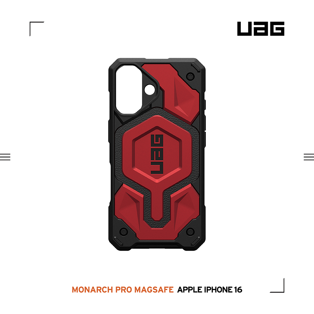 紅金-UAG 磁吸頂級版款-iPhone 16 (6.1")