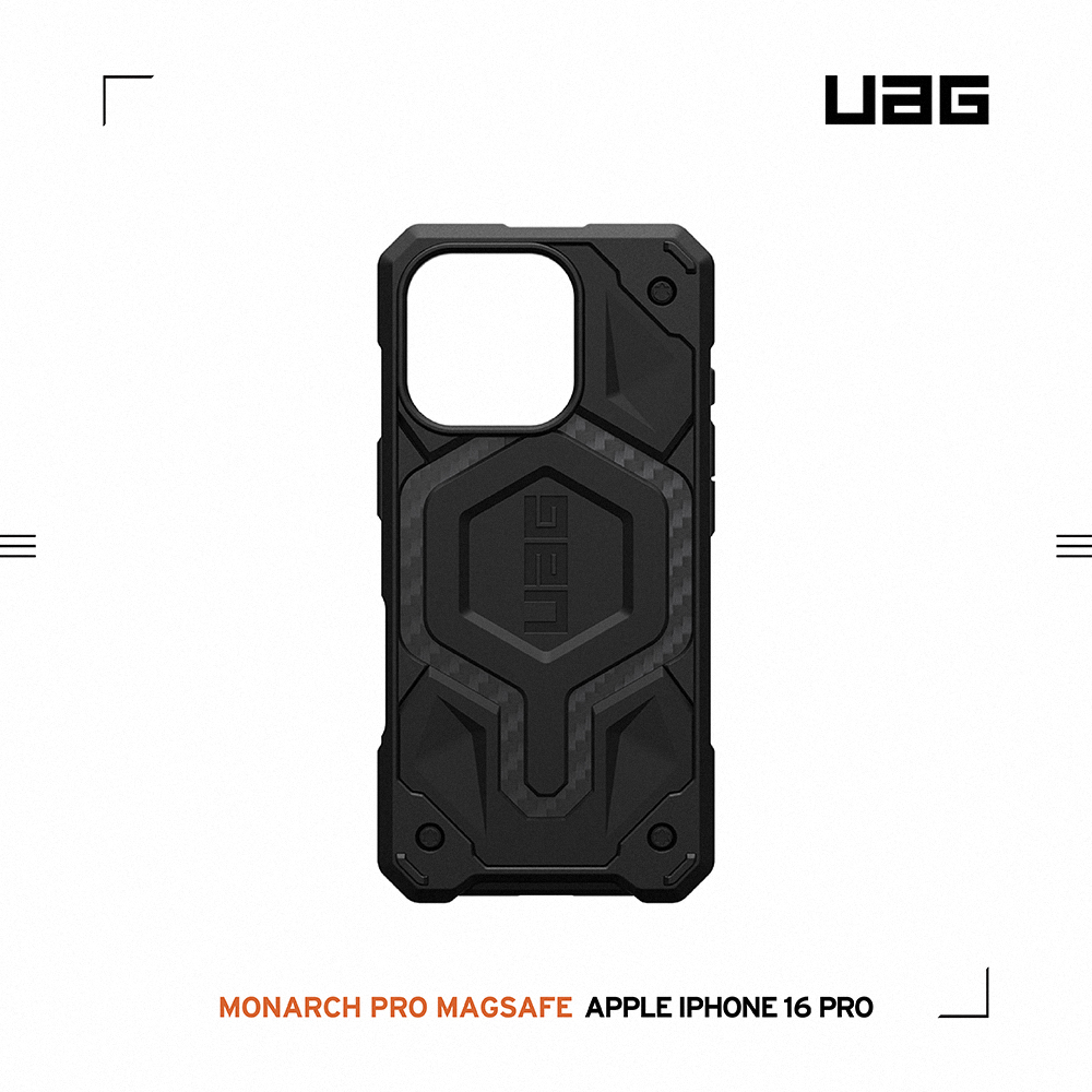 碳黑-UAG 磁吸頂級版款-iPhone 16 Pro (6.3")