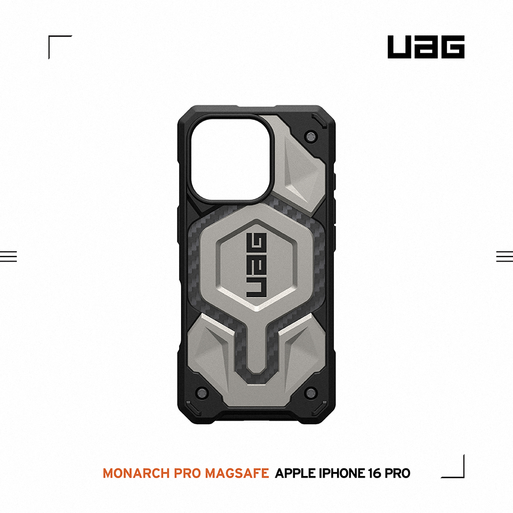 鈦金-UAG 磁吸頂級版款-iPhone 16 Pro (6.3")