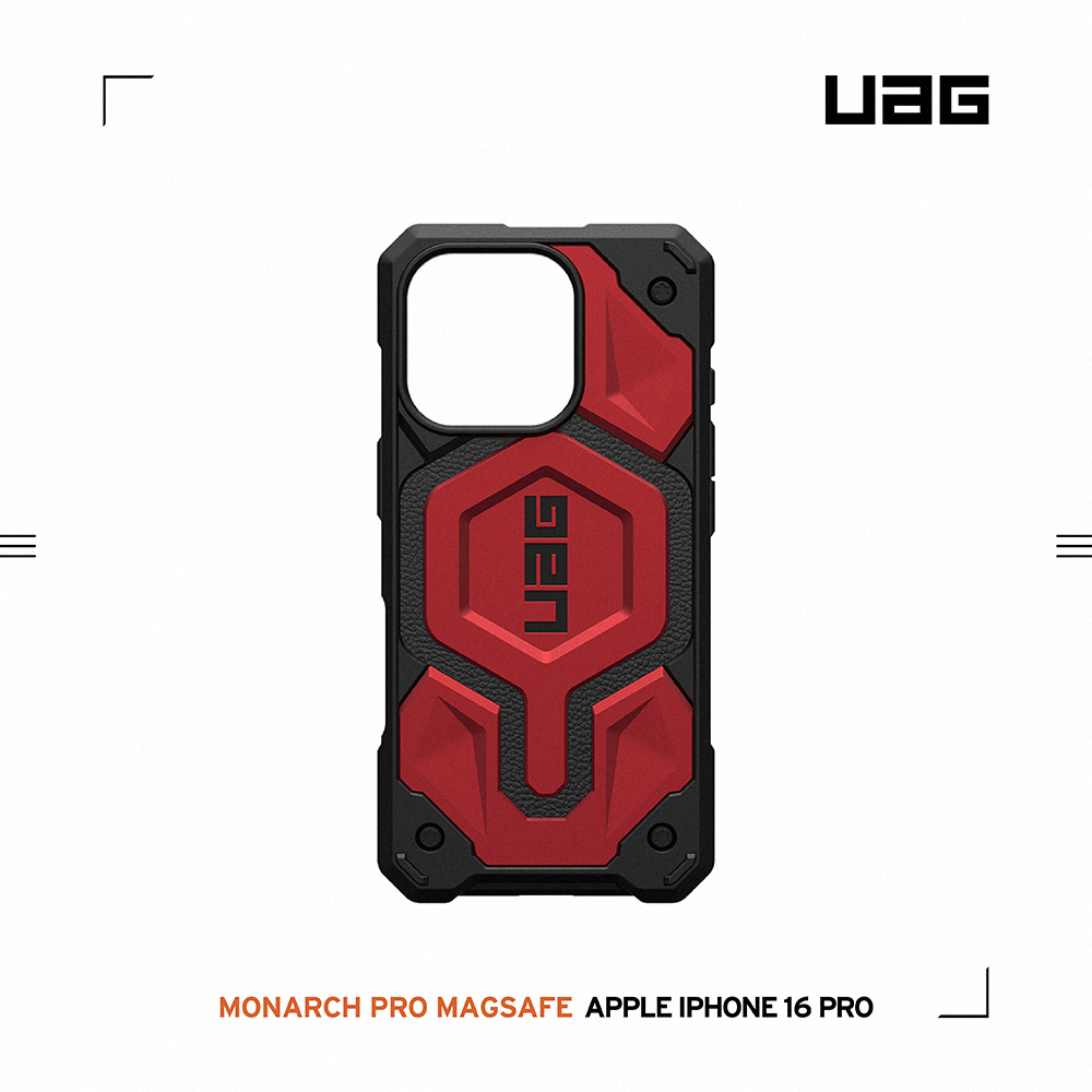 紅金-UAG 磁吸頂級版款-iPhone 16 Pro (6.3")