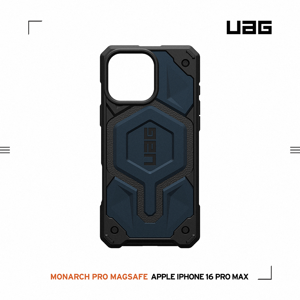 藍-UAG 磁吸頂級版款-iPhone 16 ProMax (6.9")