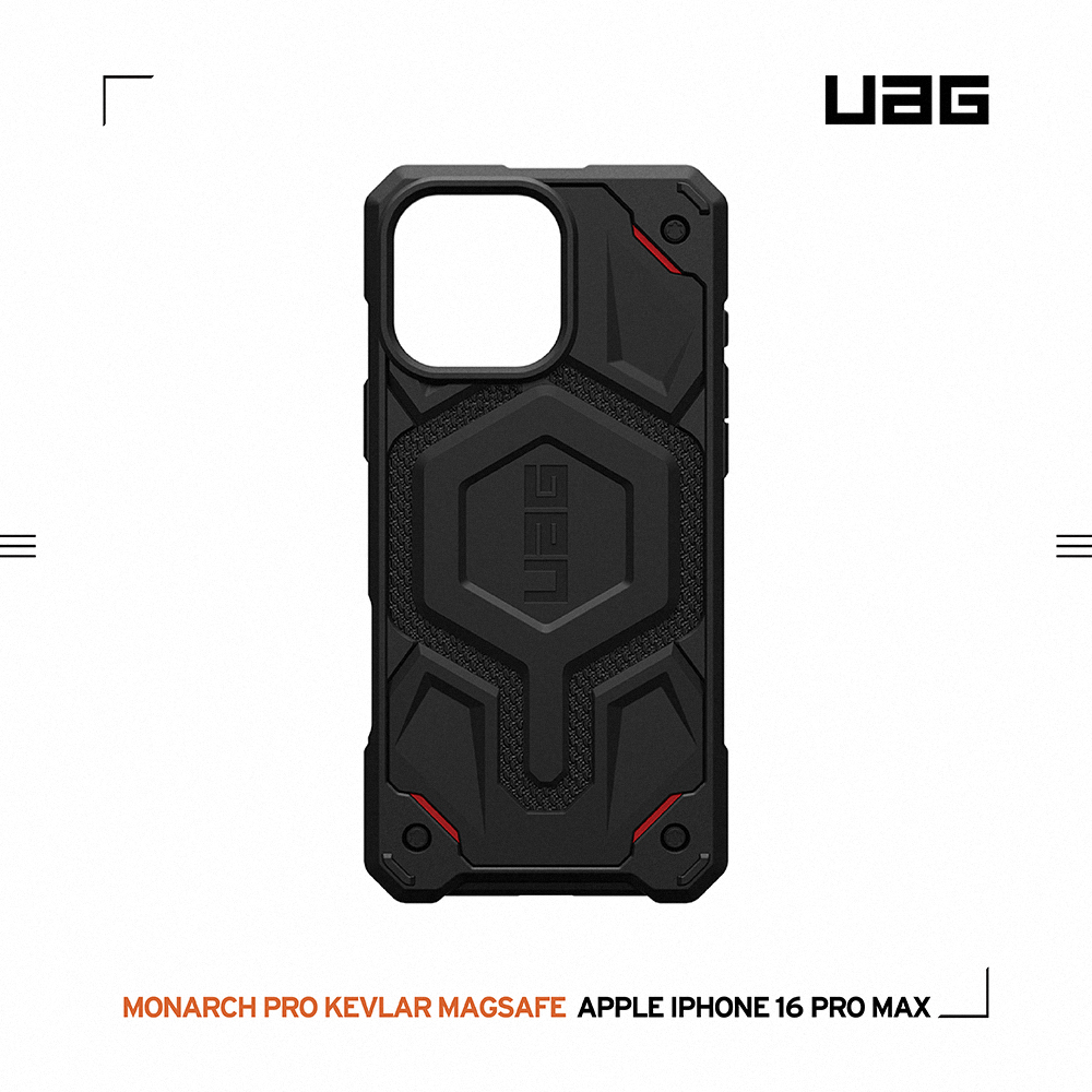 軍用黑-UAG 磁吸頂級(特仕)版款-iPhone 16 ProMax(6.9"