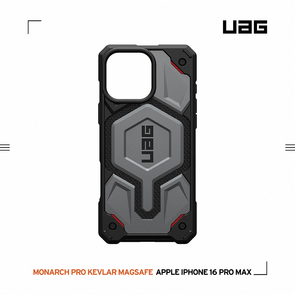 軍用灰-UAG 磁吸頂級(特仕)版款-iPhone 16 ProMax(6.9"