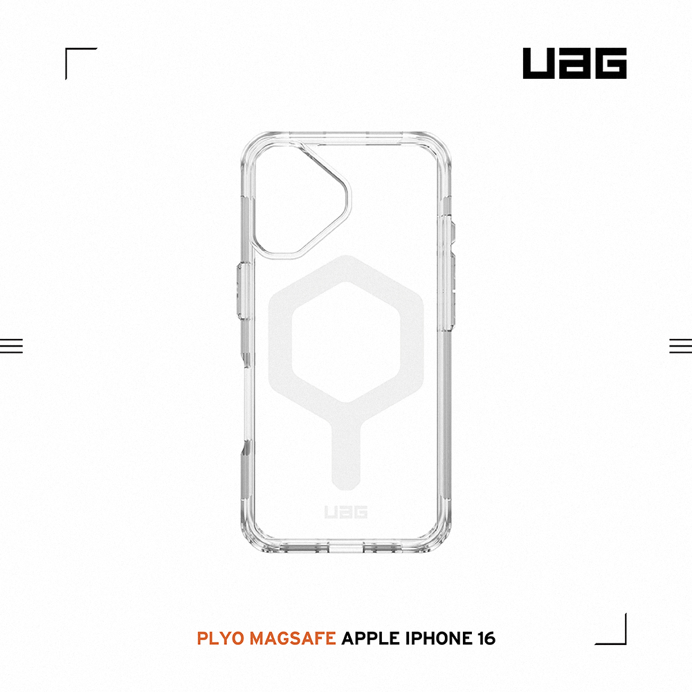 極透明-UAG 磁吸全透款-iPhone 16 (6.1")