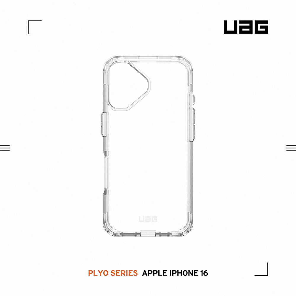 極透明-UAG 全透款-iPhone 16 (6.1")