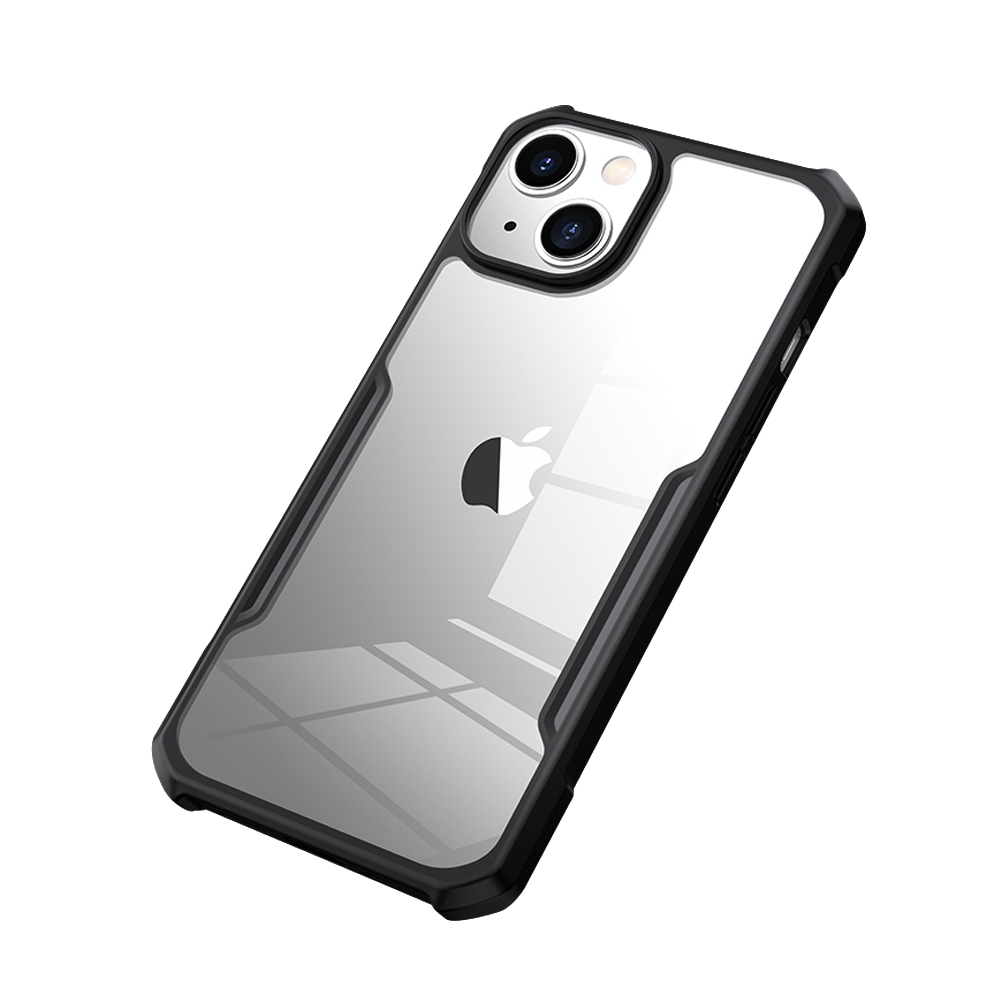 黑-XUNDD-甲殼 iPhone 15Plus(6.7)