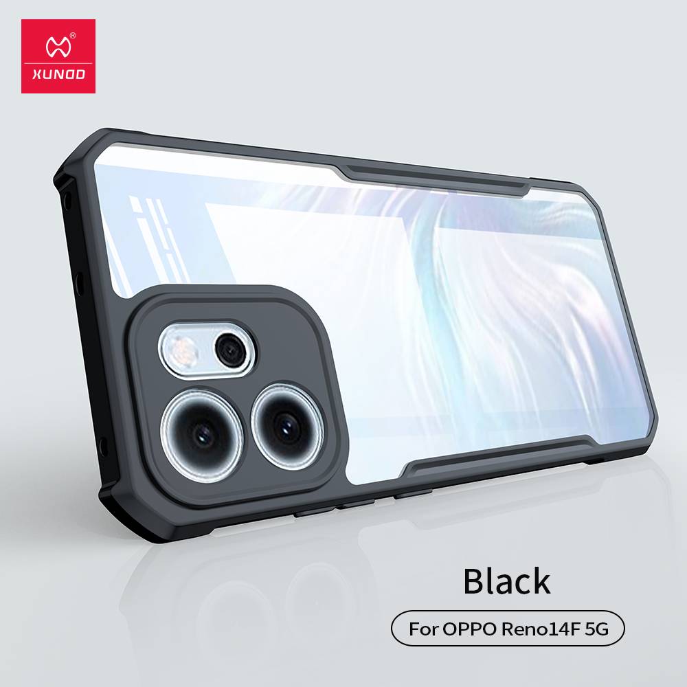 黑-訊迪  甲殼蟲 OPPO RENO14F 保護殼