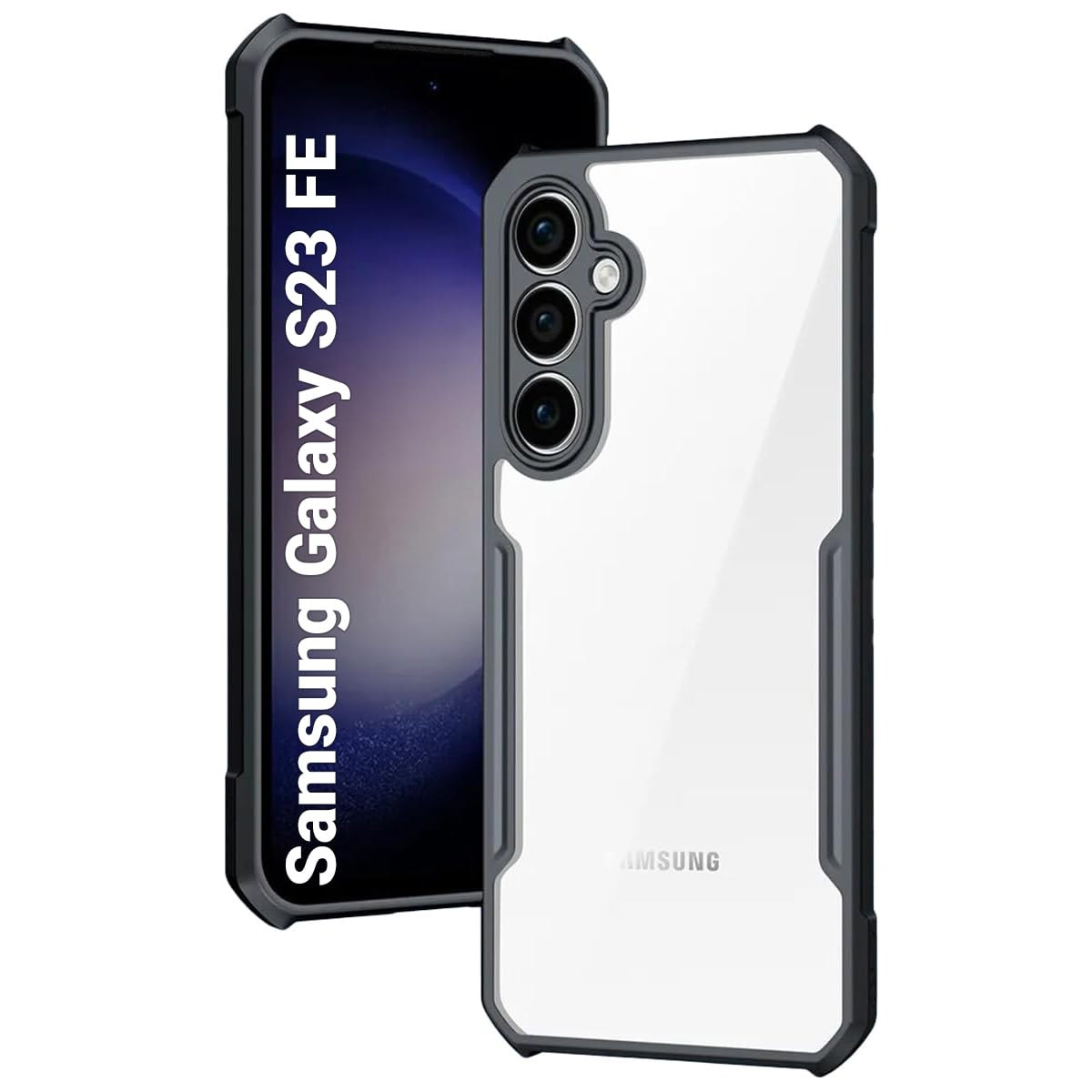 黑-XUNDD  甲殼蟲系列 Samsung S23FE保護殼