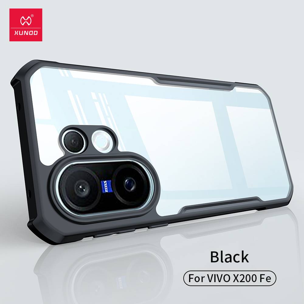 黑 訊迪 VIVO X200FE 甲殼蟲保護殼