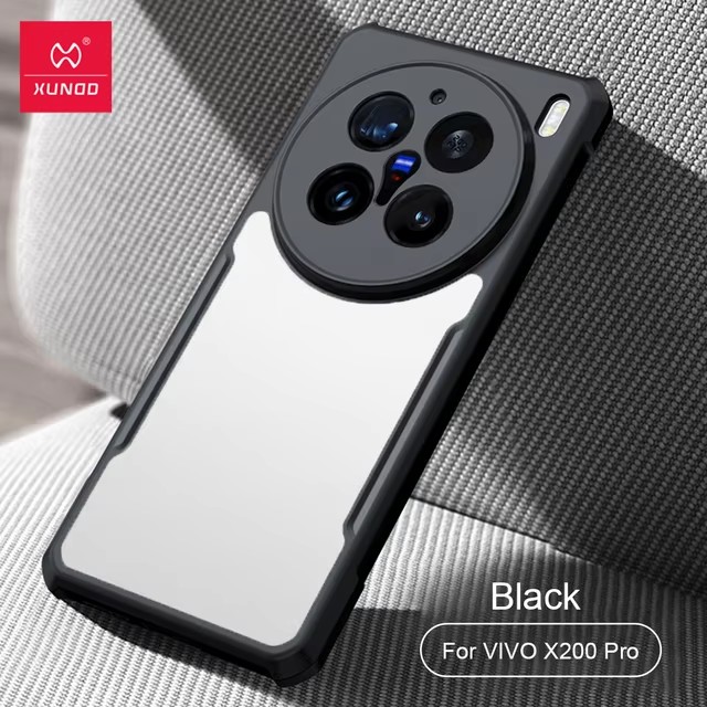 黑 訊迪 VIVO X200Pro 甲殼蟲保護殼