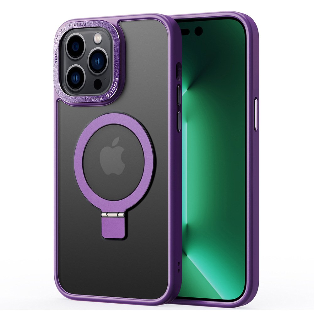 紫 鎧盾磁吸保護殼 iPhone 15 PRO (6.1)