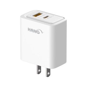 白 (PD+QC+PPS) C35  65W 氮化鎵 快速閃充電器(HANG)