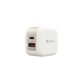 白-LAPO 30W氮化鎵2口急速充電器(Lch30
