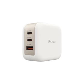 白-LAPO 70W氮化鎵3口急速充電器(Lch70)