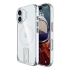 透明CW牛角隱形磁吸立架殼 iPhone17