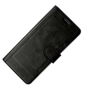 黑 Samsung Note10 Lite皮卡側掀皮套