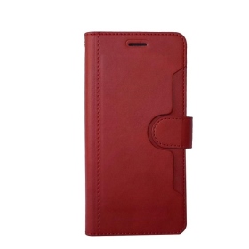 紅 Samsung S8Plus(G955)皮卡側掀皮套
