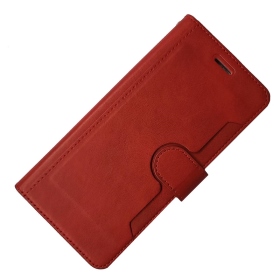紅 Samsung M34(m346)皮卡側掀皮套