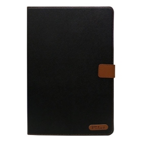 黑-SAM Tab A9(SM-X110.SM-X115)8.7吋皮卡側掀皮套-飛
