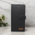 黑 OPPO Reno14(CPH2737).Reno14F(CPH2743)十字紋側掀皮套