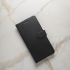 黑 Samsung A17 5G(SM-A1760)十字紋側掀皮套