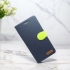 藍 Samsung S25Edge十字紋側掀皮套