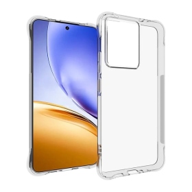 Realme14硬四角防摔殼(背面壓克力)