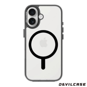 黑色 惡魔殼標準磁吸2(磁吸超透黑)相機按鍵版iPhone17