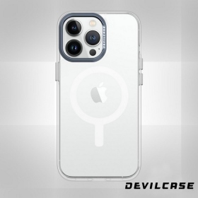 湖海藍 惡魔殼標準版(磁吸版透明)iPhone 13Pro 6.1吋