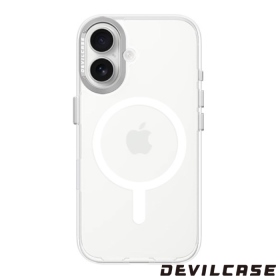 銀 惡魔殼標準版(磁吸版透明)iPhone17