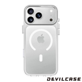 銀 惡魔殼標準版(磁吸版透明)iPhone17ProMax