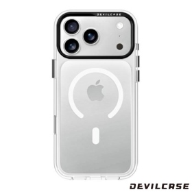黑 惡魔殼標準磁吸版2(透明)-相機按鍵版iPhone17ProMax