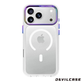 彩鈦 惡魔殼標準磁吸版2(透明)-相機按鍵版iPhone17ProMax