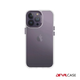 深紫色 惡魔殼標準版(透明)iPhone 14Pro 6.1吋