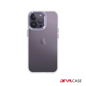 丁香紫-惡魔殼標準版(透明)iPhone 14Pro 6.1吋