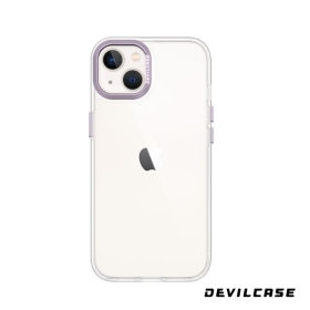 鳶尾紫 惡魔殼標準版(透明)iPhone 15Plus 6.7吋