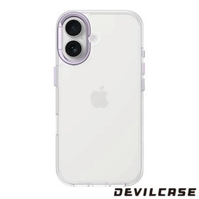銀紫 惡魔殼標準2(透明)相機按鍵版iPhone17