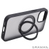 黑 Gramas Mag-O 360 支架防摔殼 iPhone 15 Pro6.1吋