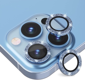 海軍藍 iPhone 12 Pro Max 6.7吋閃亮鏡頭保護貼