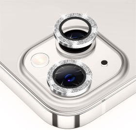 閃亮銀 iPhone 14 6.1 .iPhone 14Plus 6.7 閃亮鏡頭保護貼