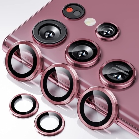 紅-Samsung  S23 Ultra 鏡頭保護貼
