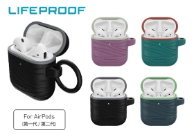 黑 LP AIRPODS 1/2 防摔保護殼